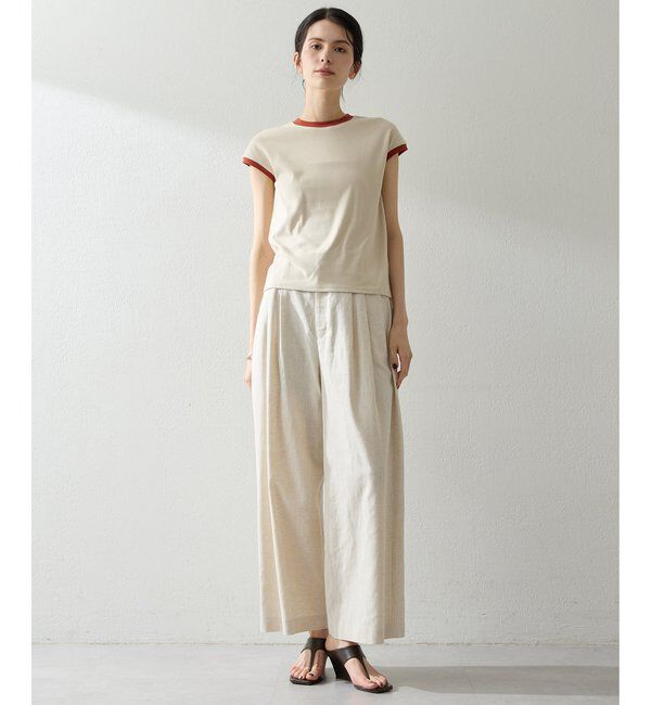 THE PAUSE「【THE PAUSE】フレンチリンガーTEE」|Tシャツ・カットソー|