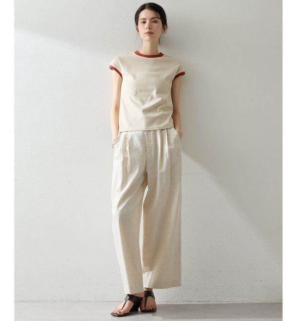 THE PAUSE「【THE PAUSE】フレンチリンガーTEE」|Tシャツ・カットソー|