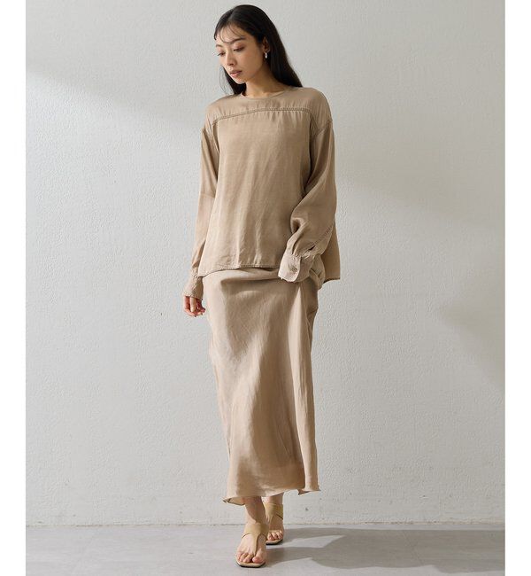  「ピグメントクルーブラウス」|シャツ・ブラウス|