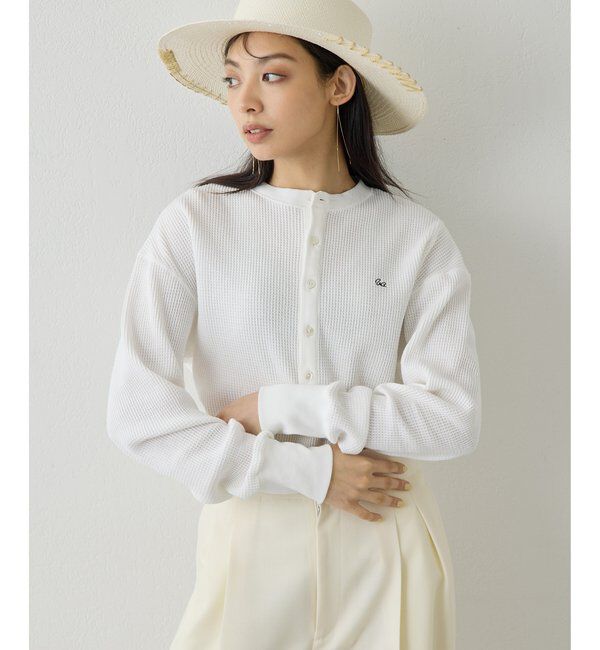  「サーマルヘンリープルオーバー」|Tシャツ・カットソー|オフホワイト