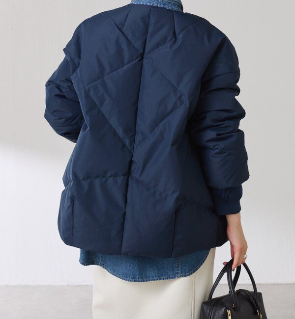  「ノーカラーダウンコート」|その他|