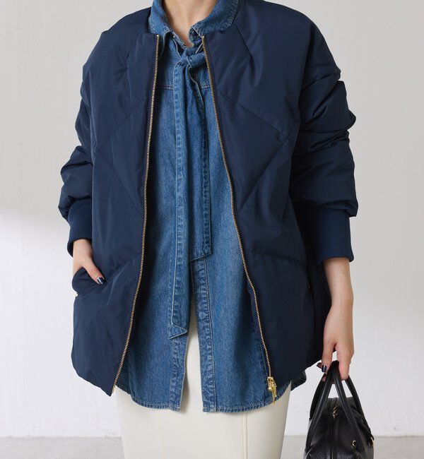  「ノーカラーダウンコート」|その他|