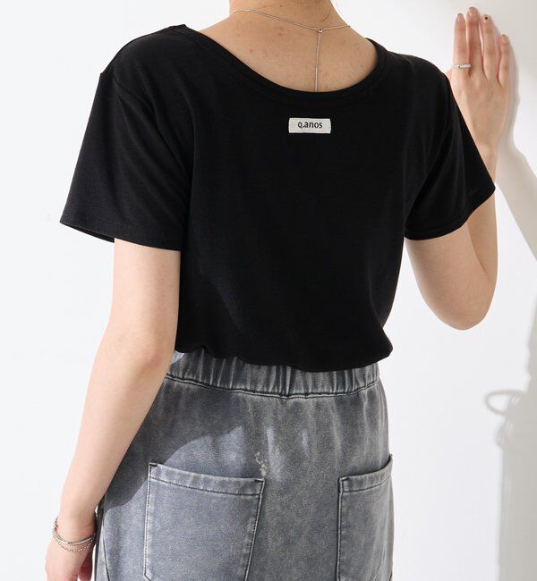  「Q.anos レイヤードTシャツ」|Tシャツ・カットソー|