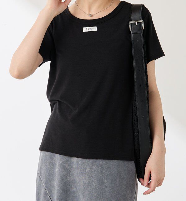  「Q.anos レイヤードTシャツ」|Tシャツ・カットソー|