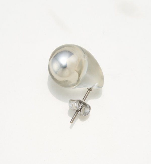  「【PAPILLONNER/パピヨネ】クリアドロップピアス」|リング|