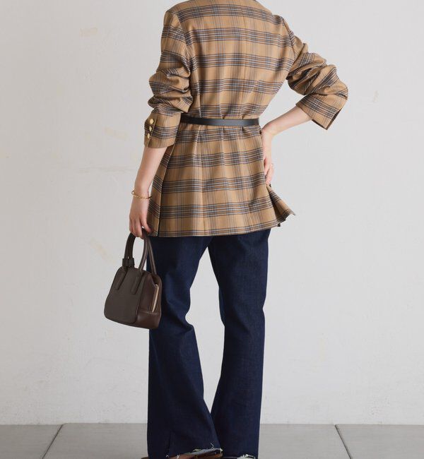  「ウールライクダブルジャケット」|デニムジャケット|