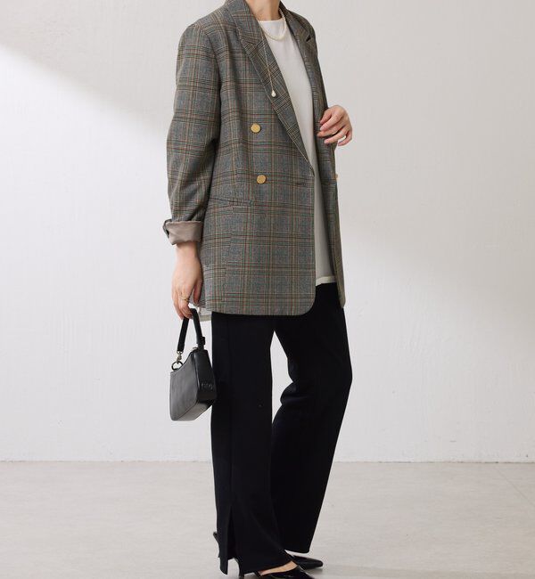  「ウールライクダブルジャケット」|デニムジャケット|