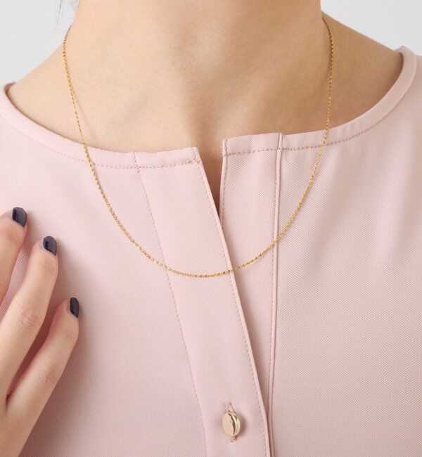  「ステンレスチェーンネックレス」|リング|