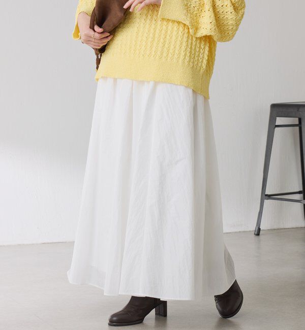  「タックギャザースカート」|スカート|