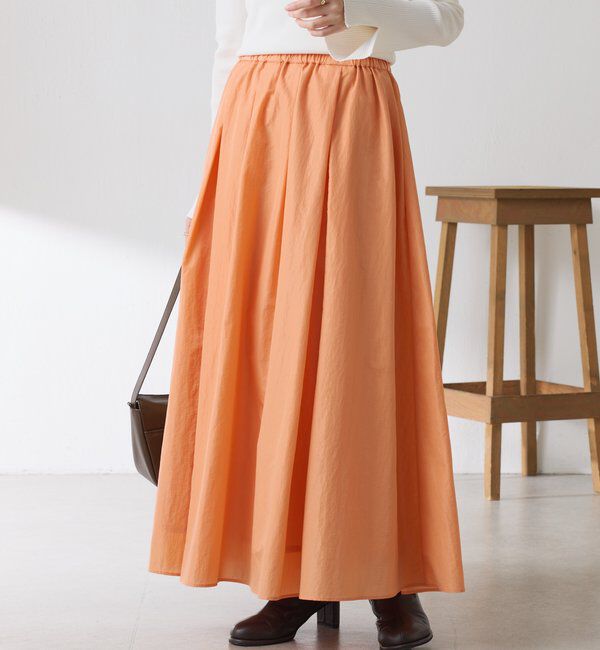  「タックギャザースカート」|スカート|