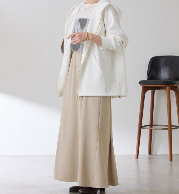  「【高機能/高身長サイズ】ジャージマーメイドスカート/セットアップ」|スカート|