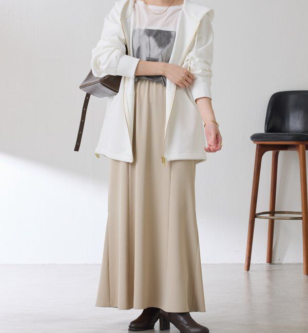  「【高機能/高身長サイズ】ジャージマーメイドスカート/セットアップ」|スカート|