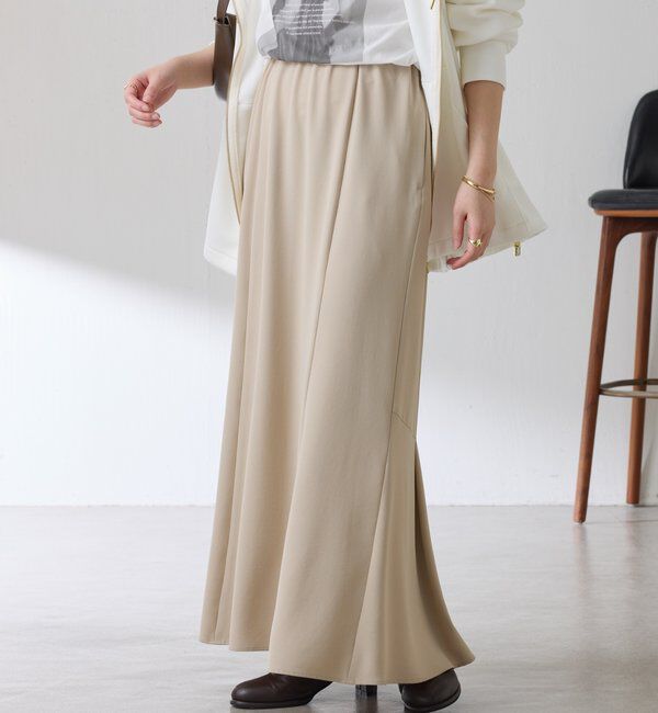  「【高機能/高身長サイズ】ジャージマーメイドスカート/セットアップ」|スカート|