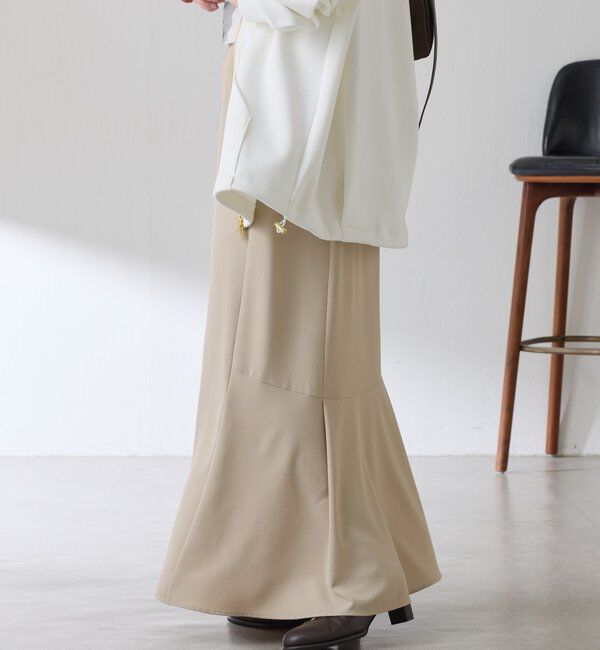  「【高機能/高身長サイズ】ジャージマーメイドスカート/セットアップ」|スカート|