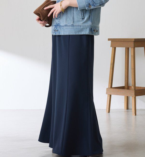  「【高機能/高身長サイズ】ジャージマーメイドスカート/セットアップ」|スカート|