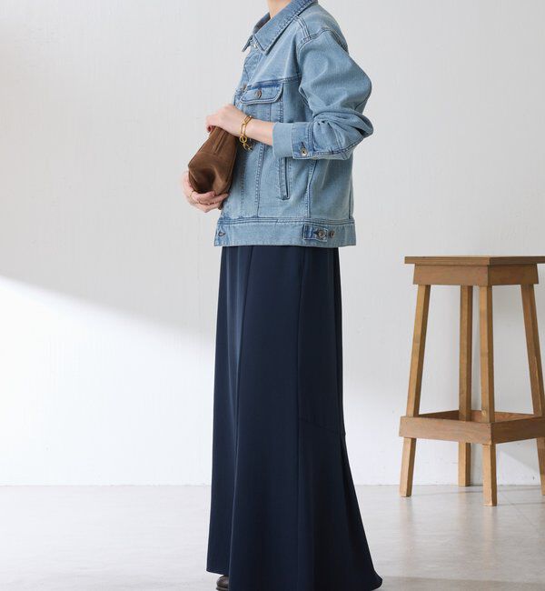  「【高機能/高身長サイズ】ジャージマーメイドスカート/セットアップ」|スカート|