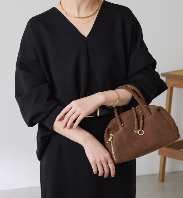  「ポンチＶカットプルオーバー」|Tシャツ・カットソー|