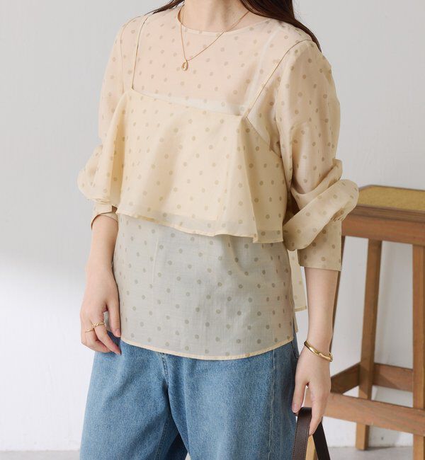  「ビスチェセットブラウス」|シャツ・ブラウス|