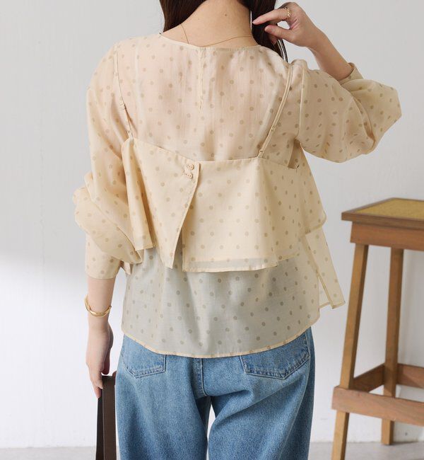  「ビスチェセットブラウス」|シャツ・ブラウス|