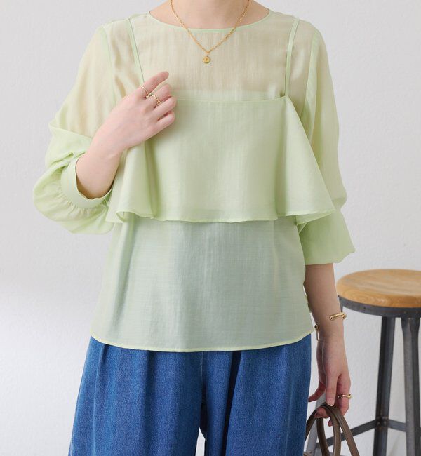  「ビスチェセットブラウス」|シャツ・ブラウス|
