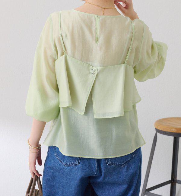  「ビスチェセットブラウス」|シャツ・ブラウス|