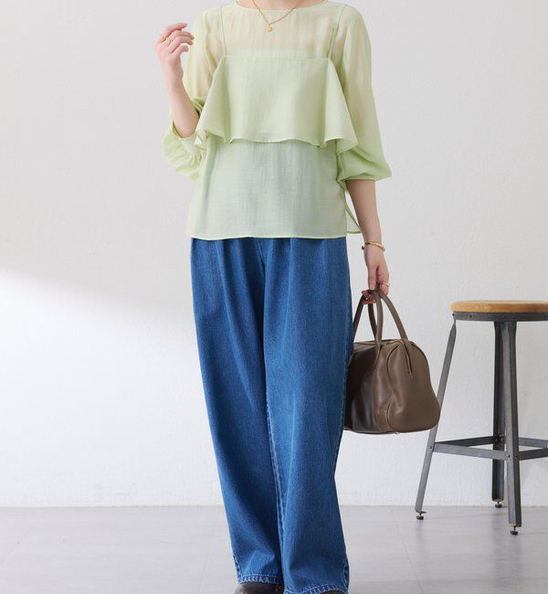  「ビスチェセットブラウス」|シャツ・ブラウス|