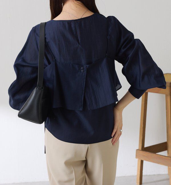  「ビスチェセットブラウス」|シャツ・ブラウス|