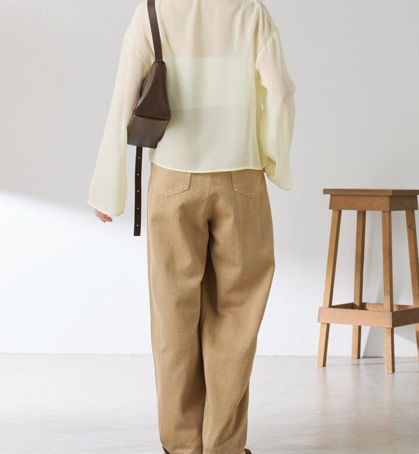  「ラッフルシアーブラウス」|シャツ・ブラウス|