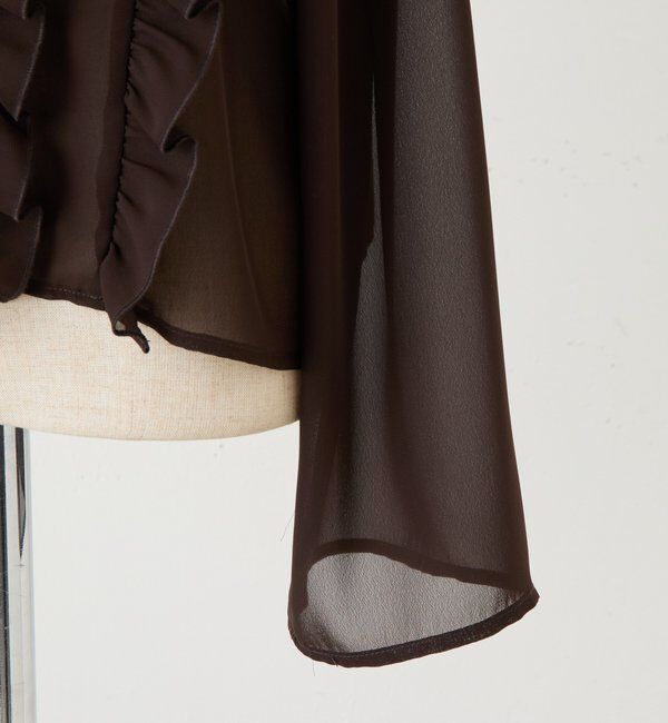  「ラッフルシアーブラウス」|シャツ・ブラウス|