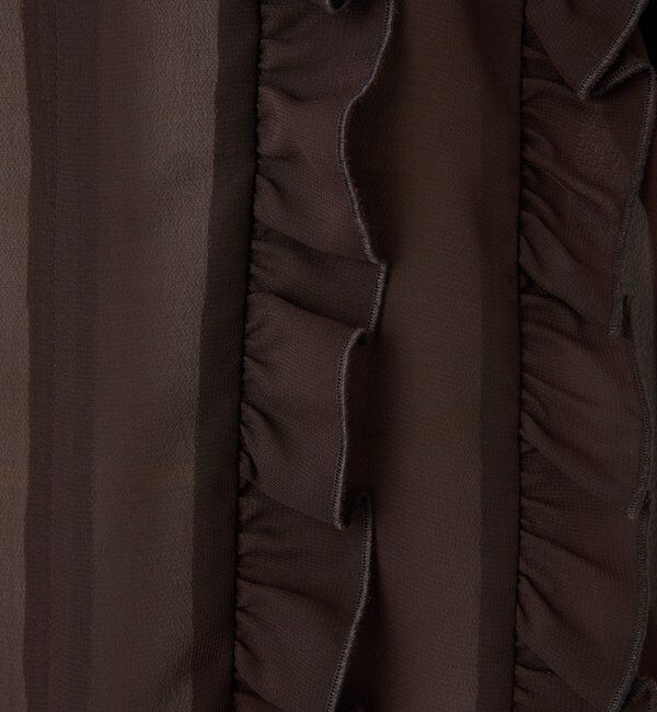  「ラッフルシアーブラウス」|シャツ・ブラウス|