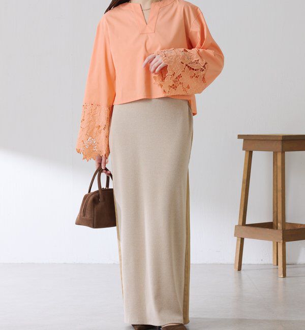  「刺繍レースブラウス」|シャツ・ブラウス|