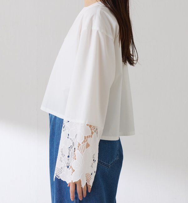  「刺繍レースブラウス」|シャツ・ブラウス|