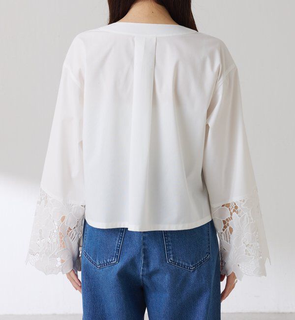  「刺繍レースブラウス」|シャツ・ブラウス|