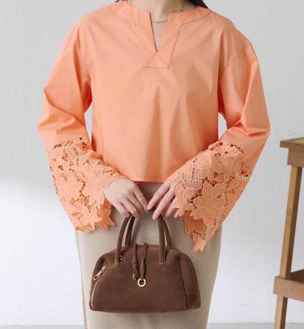  「刺繍レースブラウス」|シャツ・ブラウス|