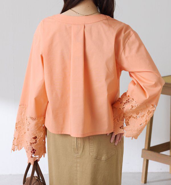  「刺繍レースブラウス」|シャツ・ブラウス|
