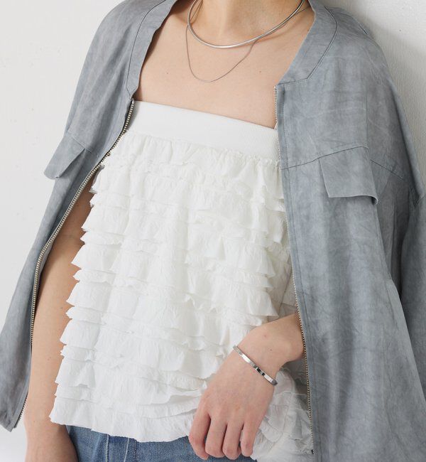  「【PROVOKE別注アイテム】 フリルレイヤードスカート」|スカート|