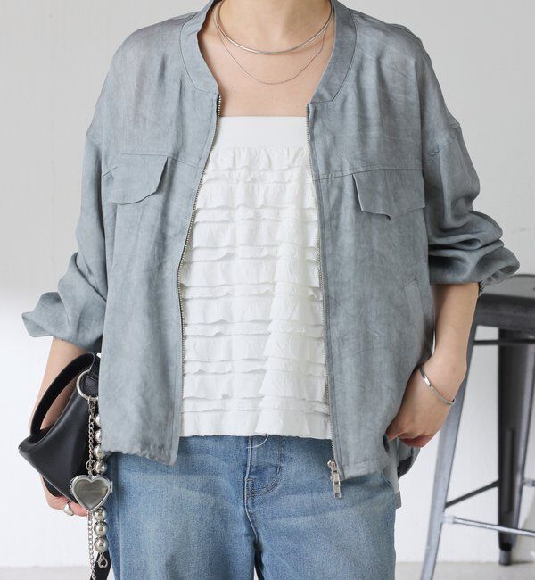  「【PROVOKE別注アイテム】 フリルレイヤードスカート」|スカート|