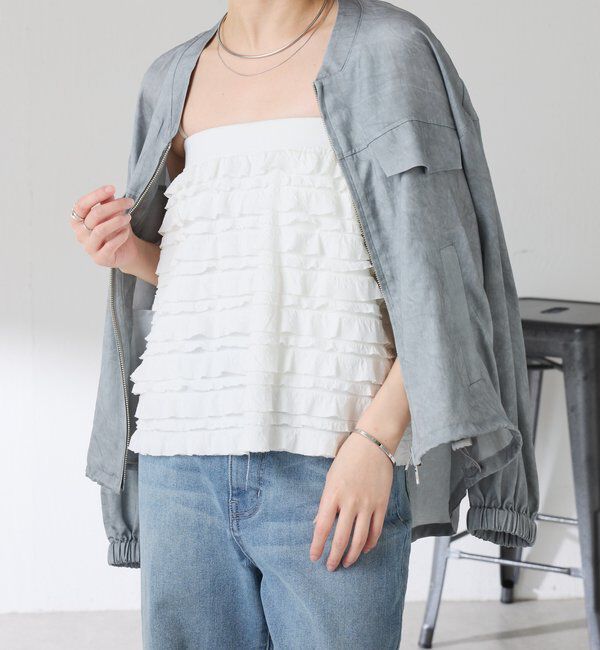  「【PROVOKE別注アイテム】 フリルレイヤードスカート」|スカート|