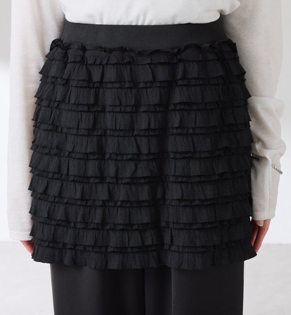 「【PROVOKE別注アイテム】 フリルレイヤードスカート」|スカート|