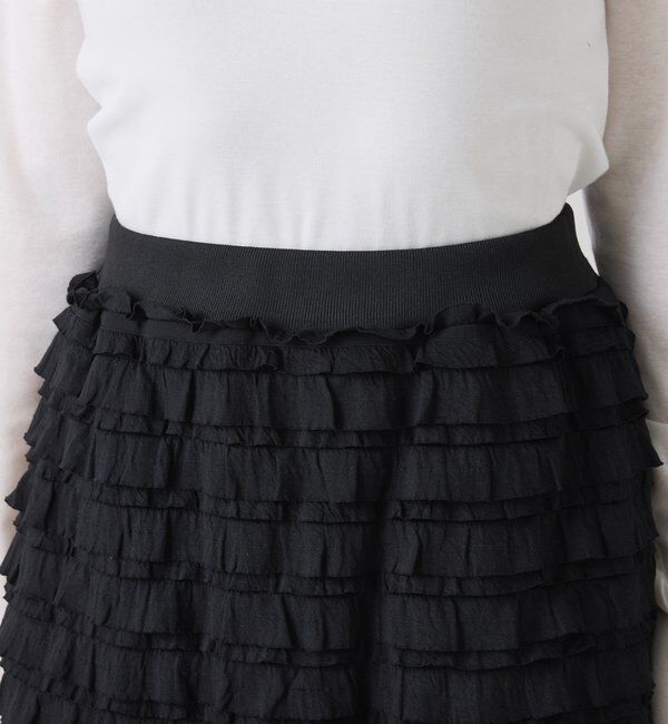  「【PROVOKE別注アイテム】 フリルレイヤードスカート」|スカート|