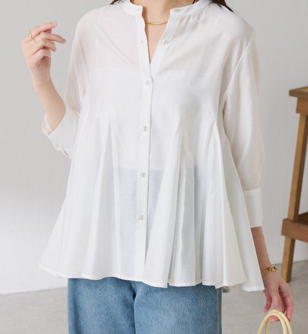  「マチ切替ブラウス」|シャツ・ブラウス|