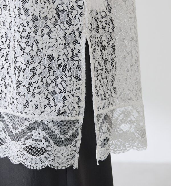  「スカラップレースキャミソール」|シャツ・ブラウス|