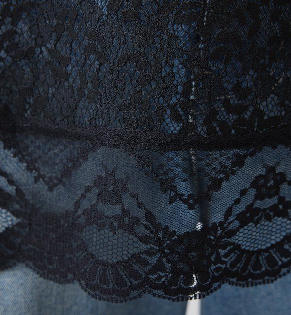 「スカラップレースキャミソール」|シャツ・ブラウス|
