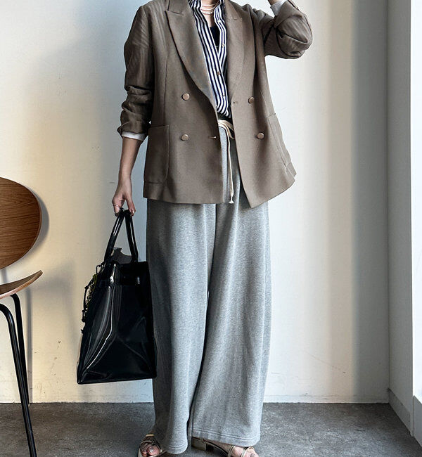  「ドロストスウェットパンツ」|チノ|