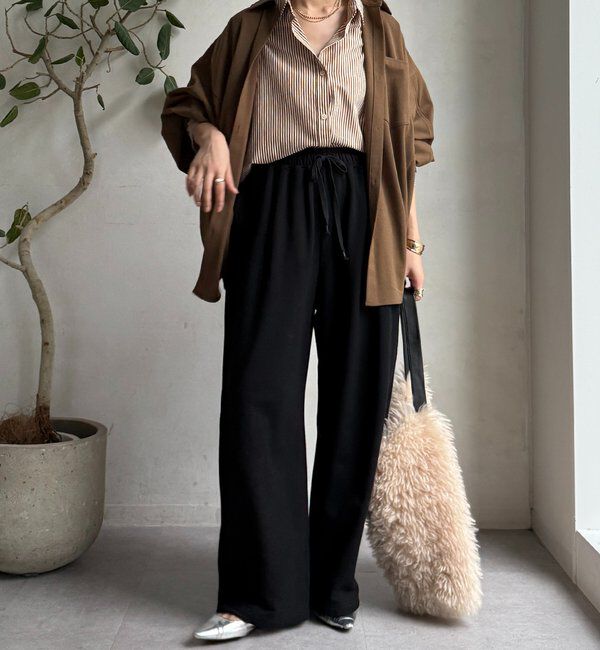  「ドロストスウェットパンツ」|チノ|