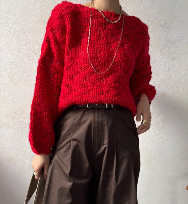  「ローゲージニット」|ニット・セーター|