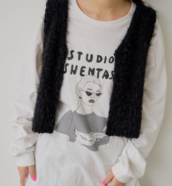  「【WHIMSIC】シェンタスティック スタジオ シルクスクリーンプリントT」|Tシャツ・カットソー|