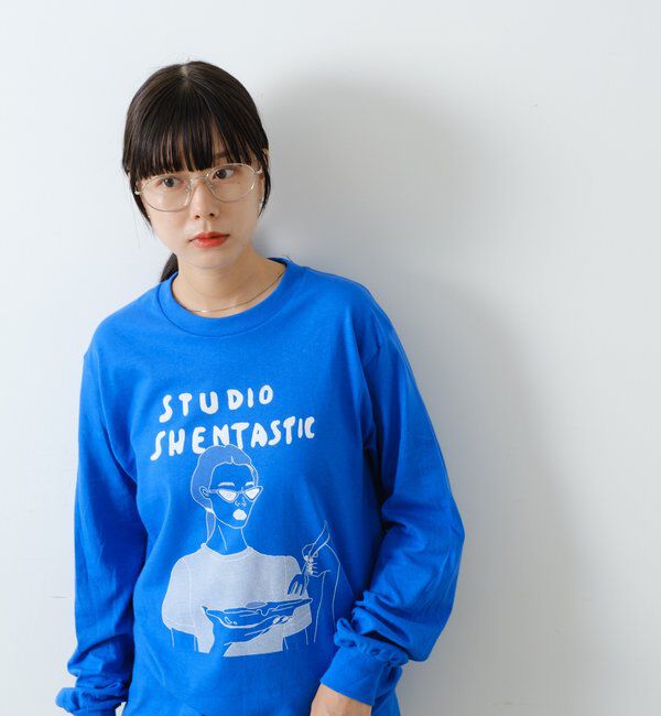  「【WHIMSIC】シェンタスティック スタジオ シルクスクリーンプリントT」|Tシャツ・カットソー|