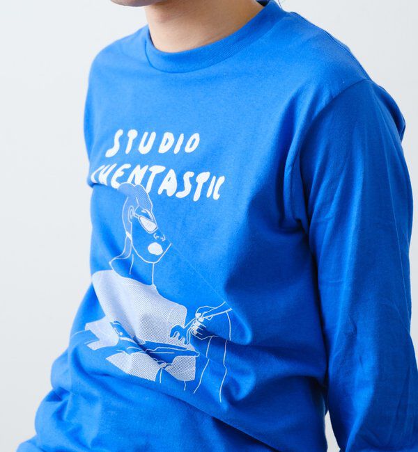  「【WHIMSIC】シェンタスティック スタジオ シルクスクリーンプリントT」|Tシャツ・カットソー|