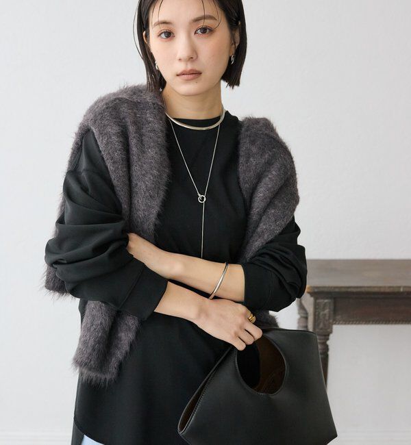  「カットジョーゼットライトプルオーバー」|Tシャツ・カットソー|